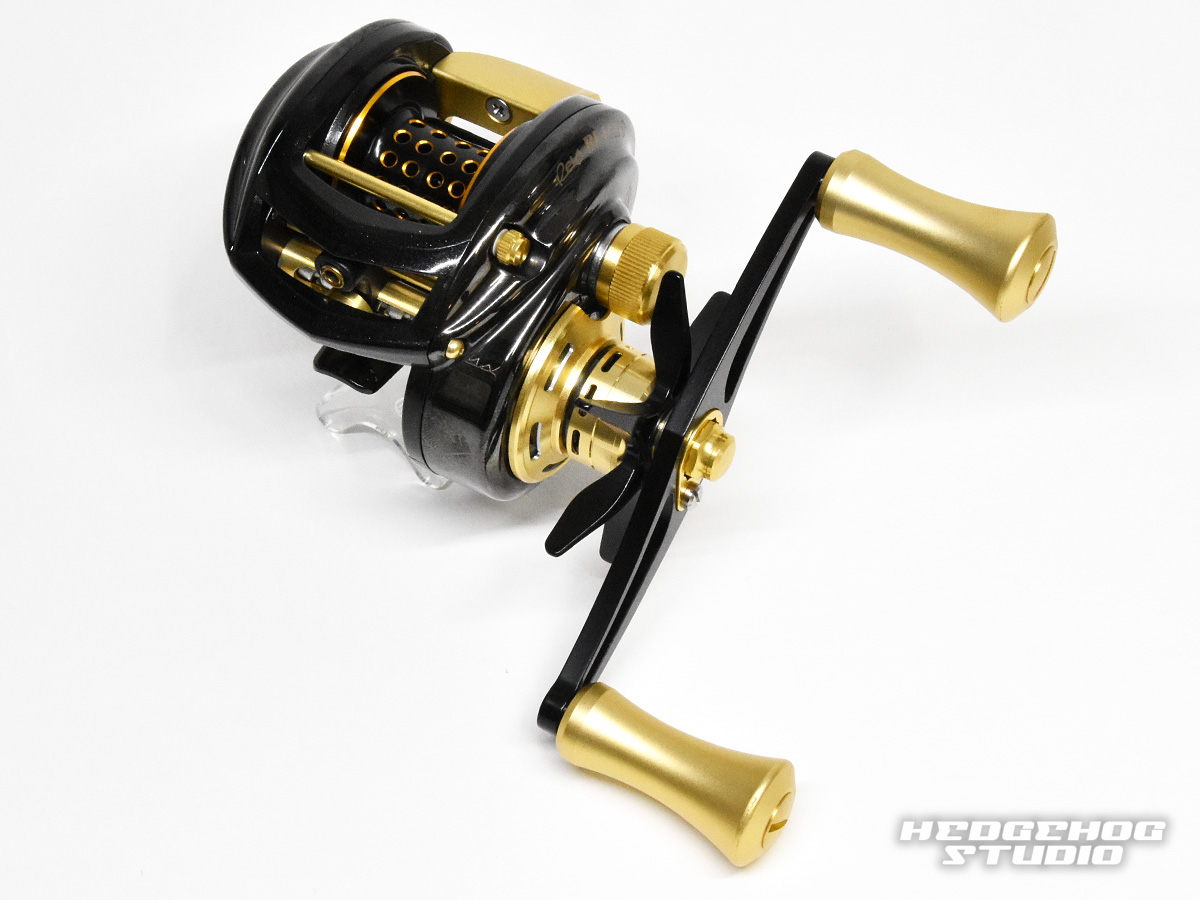 アブガルシア ブラック9 ハンドル改 アブ】レボ(Revo) ブラック9