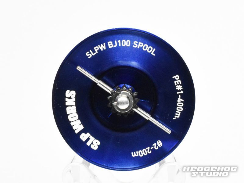 ダイワ純正】SLPW BJ100 スプール 【ブルー】(※17ソルティガBJ 100, 15