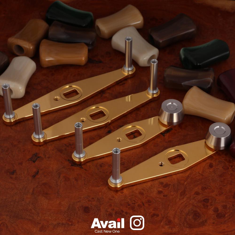 Avail/アベイル】ABU・イスズ・ダイワ用ピュアハンドルS（Type2）HD-S