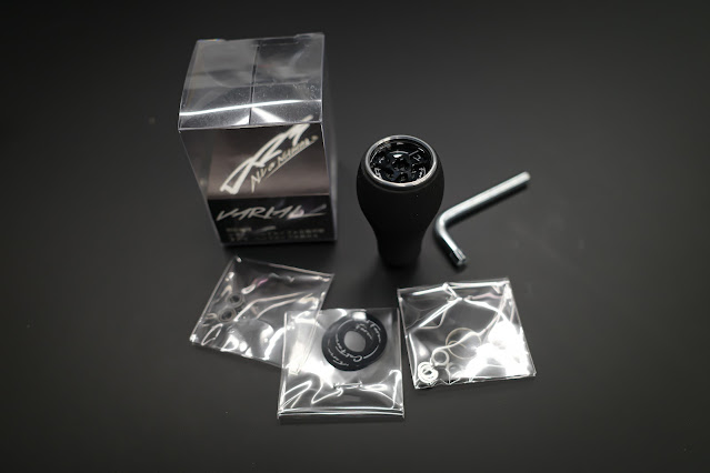 DRT VARIAL】VARIAL Calform ノブ 単体 ブラック