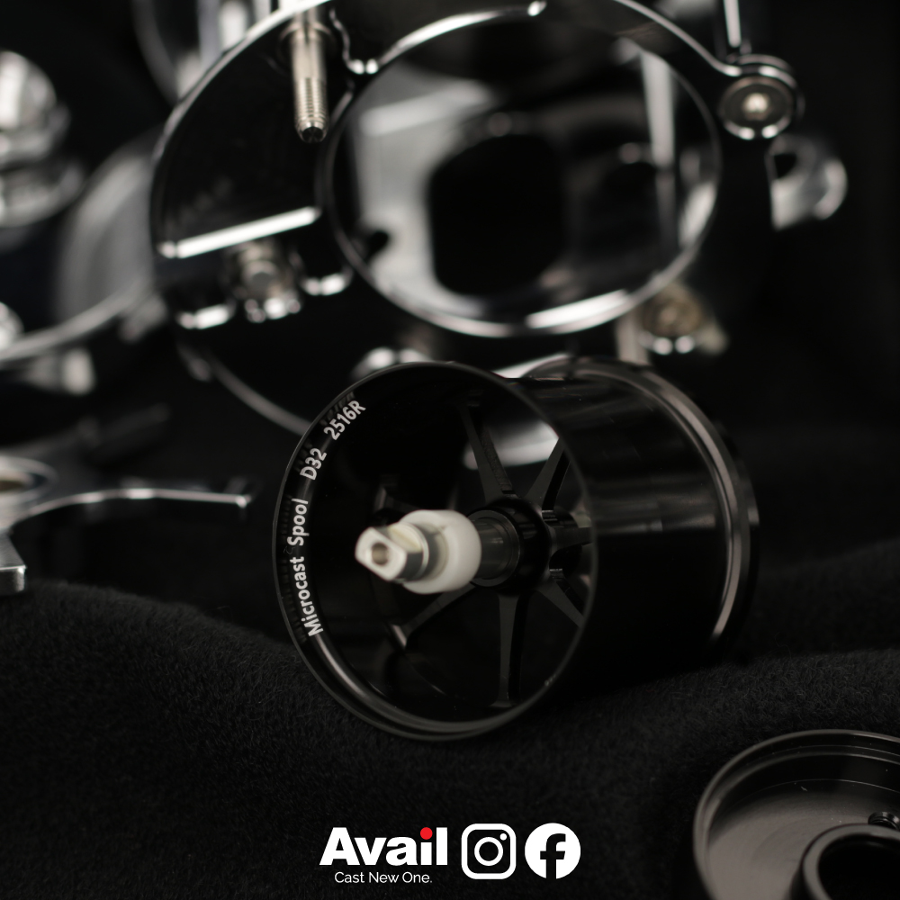 Avail/アベイル】デーモン D32スプール化キット ABU Ambassadeur 1500C