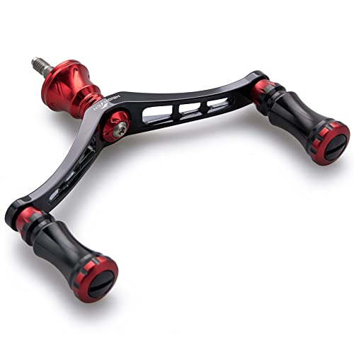 HEIGHTEN 92mm リール ハンドル 15mm ノブ 搭載 シマノ ダイワ 通用