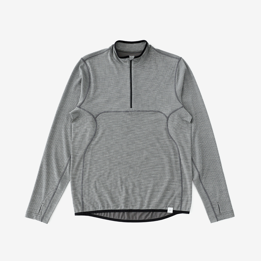 CAYL ケイル Live Wool Mix Half Zip Charcoal - Nicetime Mountain