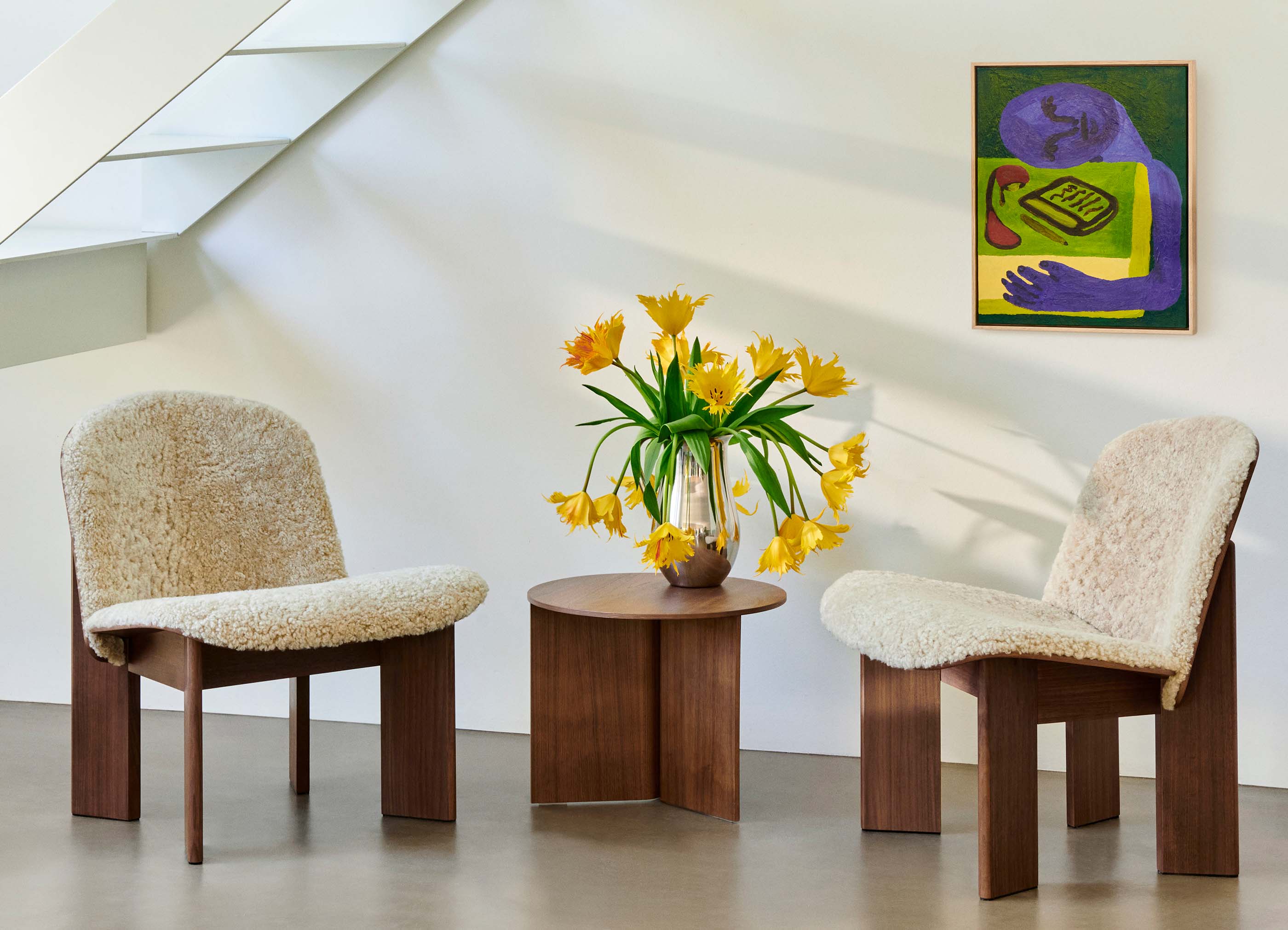 CHISEL LOUNGE CHAIR FRONT UPHOLSTERY - ラウンジチェア | 【公式