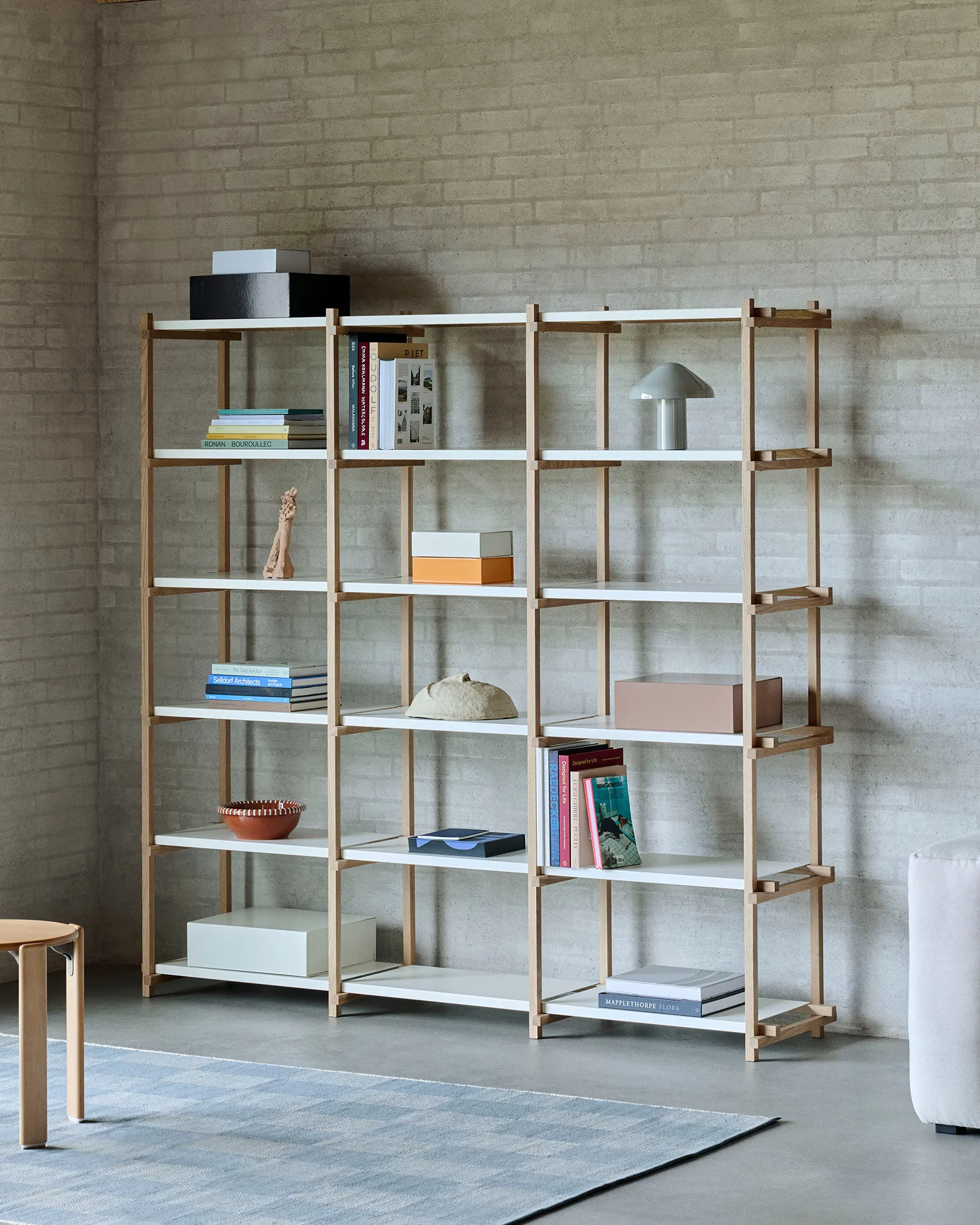 WOODY SHELVING 2.0 COLUMN HIGH / W75.5 x D44.5 x H196.5 - シェルフ