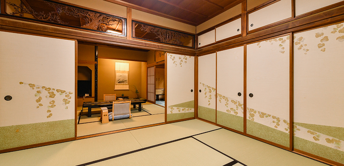 公式】あわら温泉 伝統旅館のぬくもり 灰屋 | 客室 | 松風庵 藤ノ家