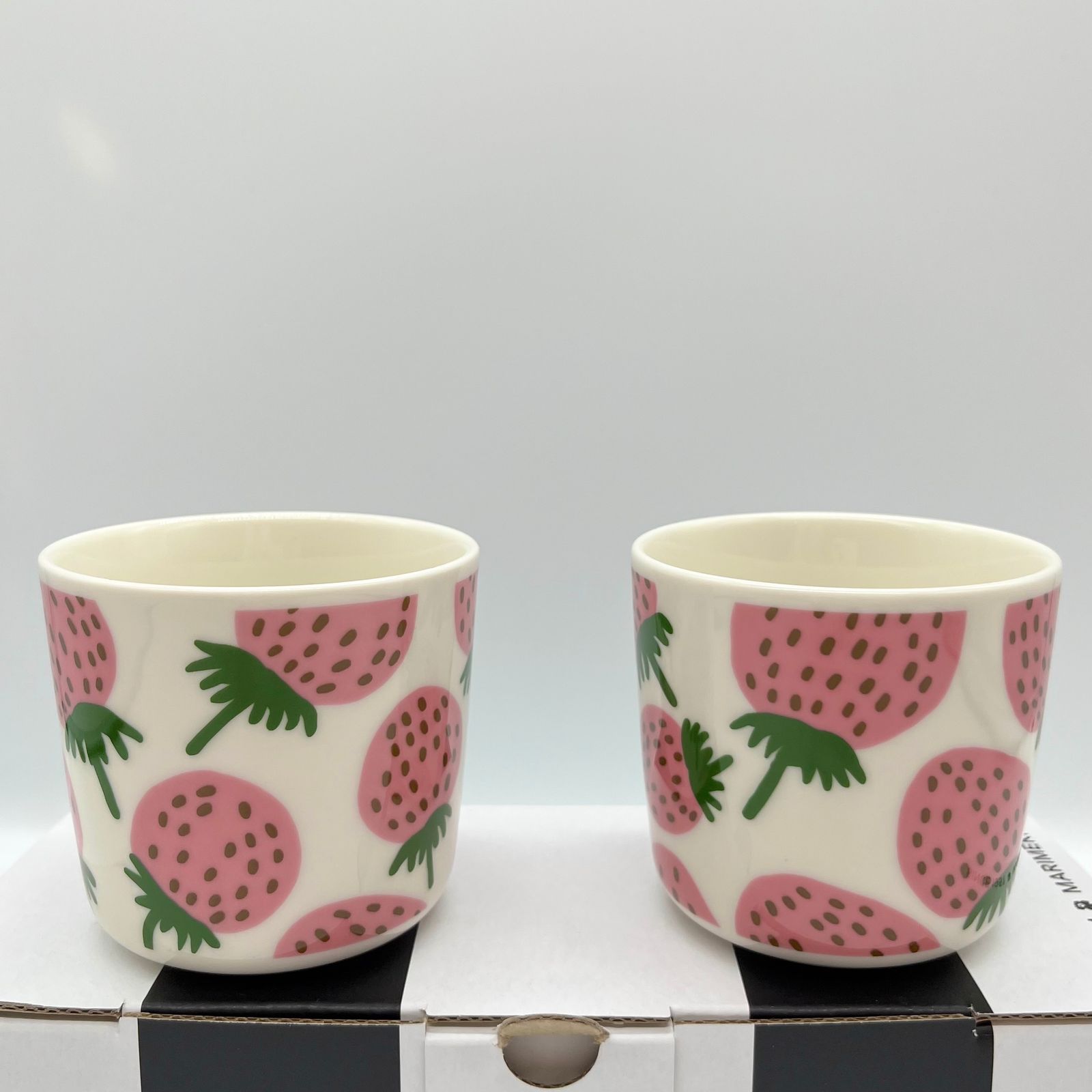 Marimekko - 【アジア限定】Mansikka マンシッカ コーヒーカップセット