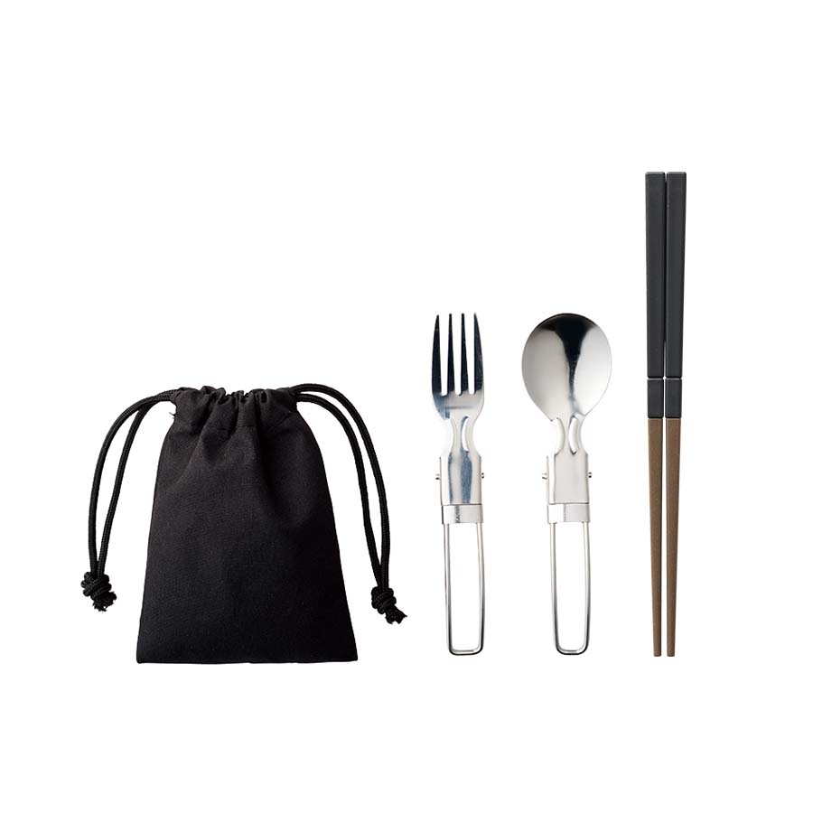 カトラリーセット ステンレスタイプ(3点)【最安値330円】｜ノベルティ