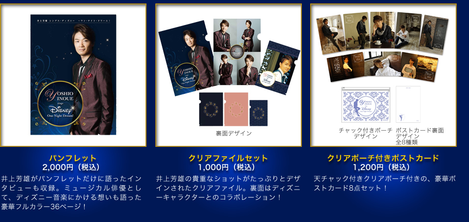 井上芳雄 シングス・ディズニー 〜ワン・ナイト・ドリーム