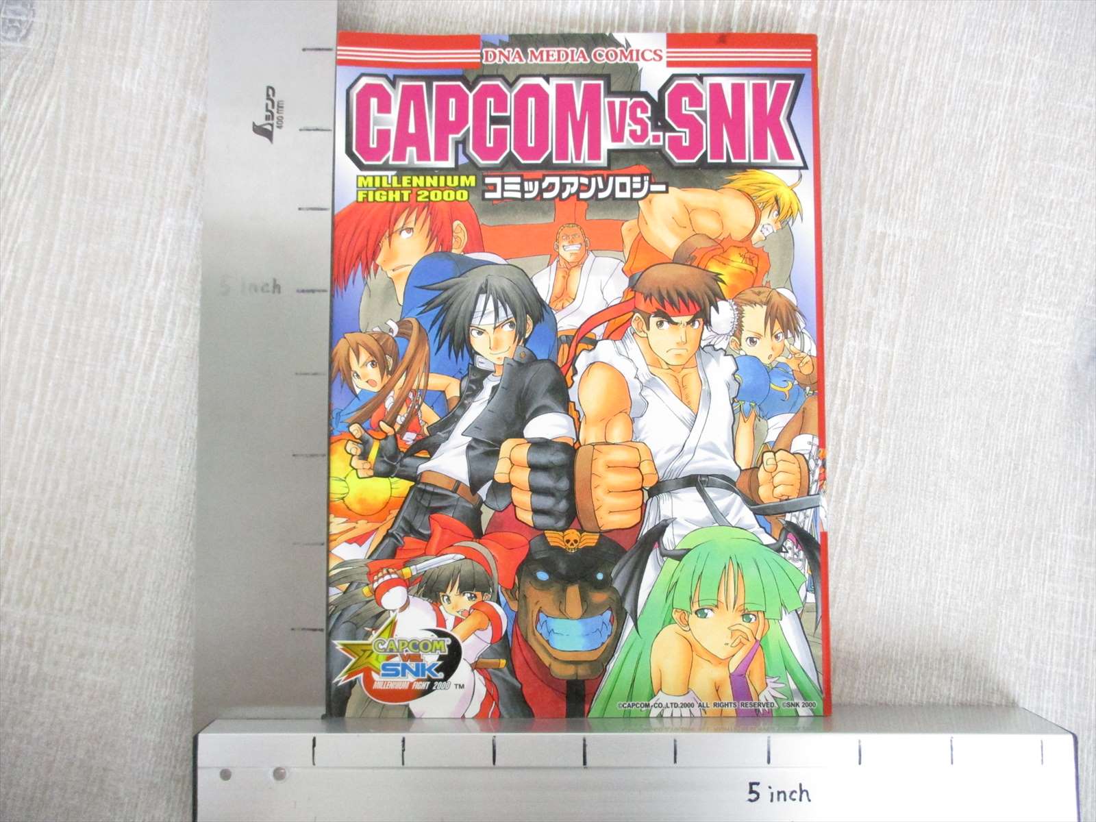 CAPCOM VS. SNK Millennium Fight 2000 Manga Comic Anthology Japan