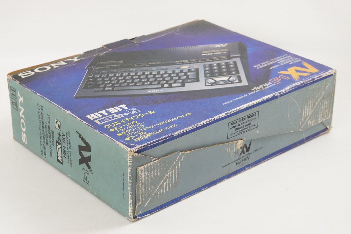SONY MSX F1 XV パーソナルコンピューター SONY MSX F1 XV パーソナル