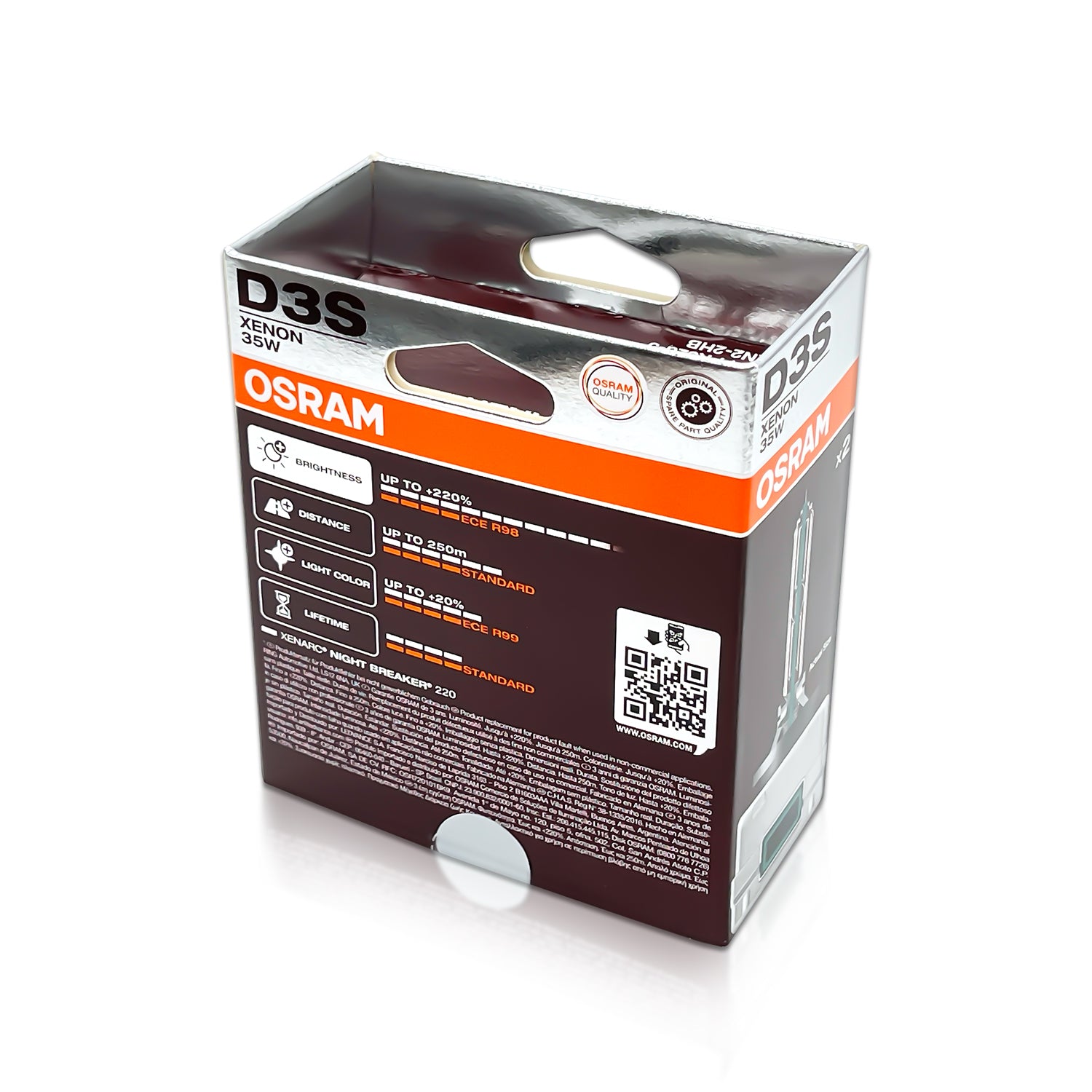 Osram Night Breaker D3S Laser Pack of 2 – HID CONCEPT
