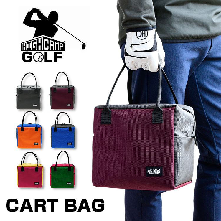 ターポリン HIGHCAMP GOLF カートバッグ HIGHCAMP FACTORY OFFICIAL STORE