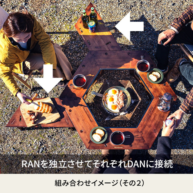 ヘキサゴンテーブル RAN RAN – Hilander（ハイランダー）公式ストア