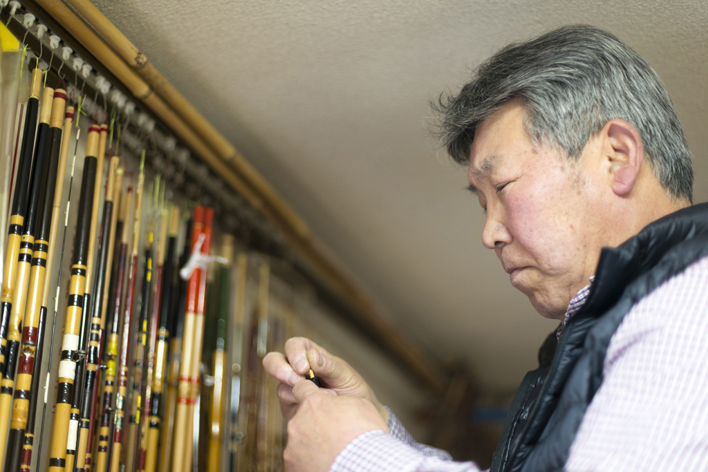 涸沼 釣りと釣り竿 | ラムサール条約登録湿地 涸沼