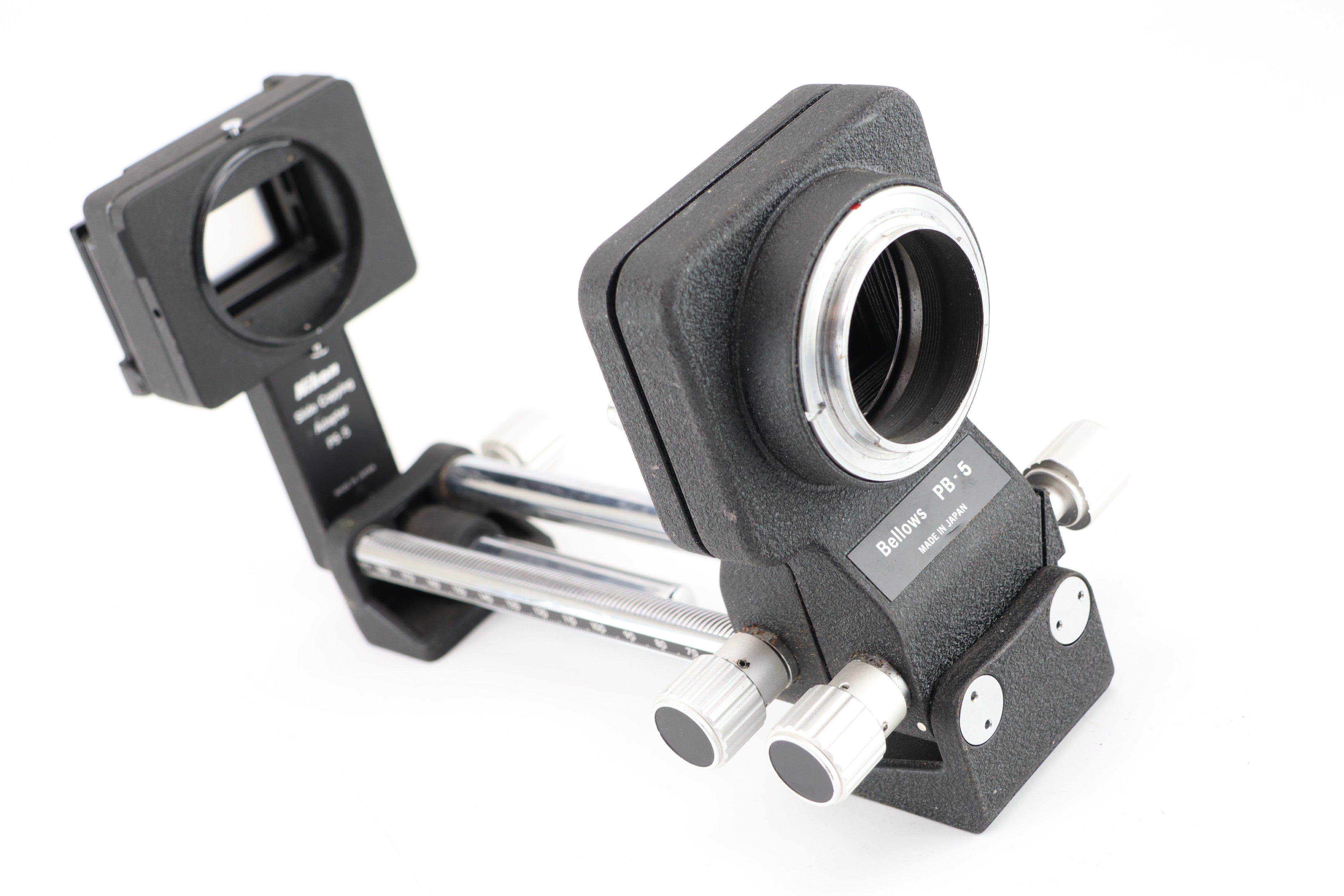 Nikon slide copying adapter PB-5 + PS-5 – Hard to Find Camera Store