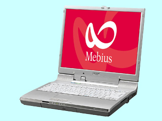 SHARP Mebius ノートPC PC-WA70K WindowsXP ASCII.jp：シャープ