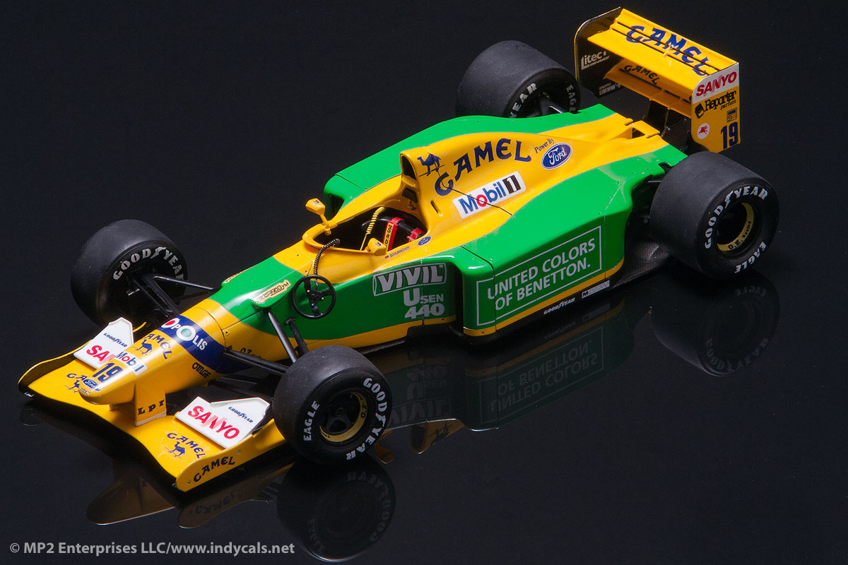 Benetton B192 Decals