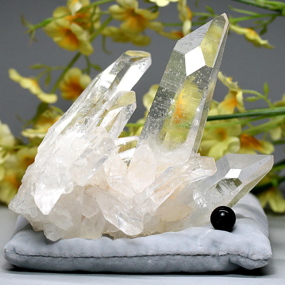 トップクォリティ]コロンビア産水晶クラスター/レムリアンシード