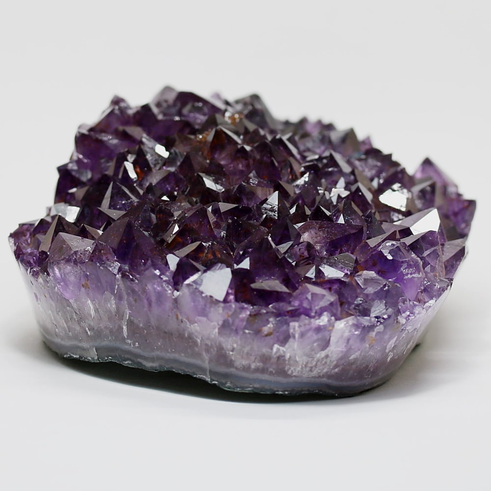 高品質]ブラジル産アメジストクラスター（大型原石3.16kg） - 埼玉県
