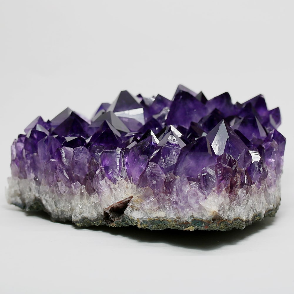 トップクォリティ]ブラジル産アメジストクラスター（大型原石2.16kg