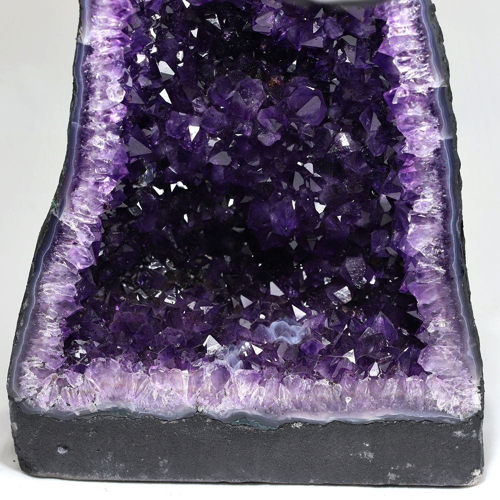 トップクォリティ]ブラジル産アメジストドーム（高さ約37cm） - 埼玉県