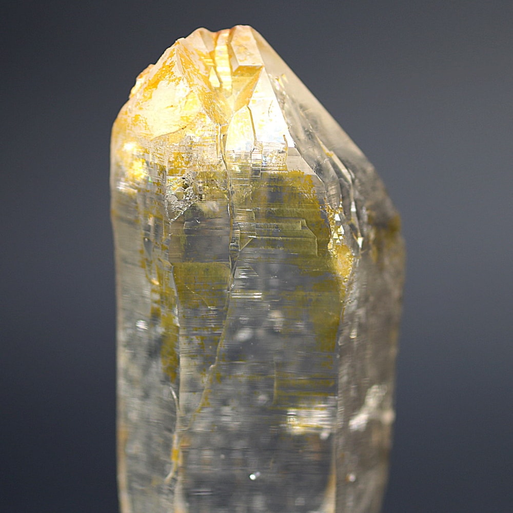 高品質]ガネッシュヒマール/ヒンドゥン産ヒマラヤ水晶原石ダブル