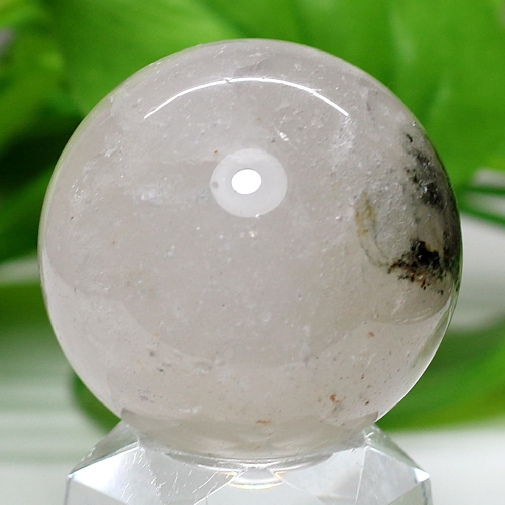 特別価格]インド/マニハール産ヒマラヤ水晶丸玉/ホワイトクォーツ
