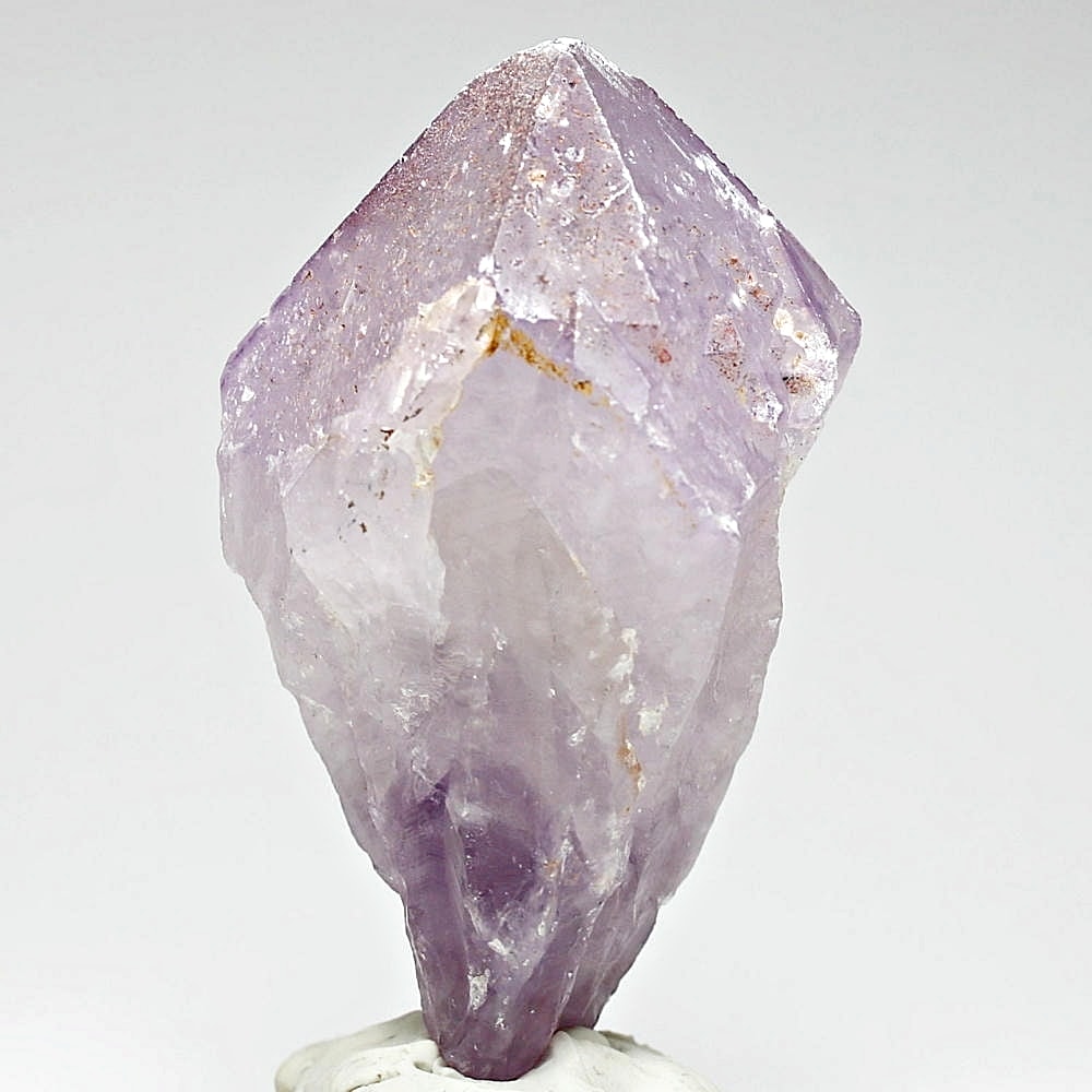 レア石！インド/カルール産]ラベンダーアメジストトライゴーニック