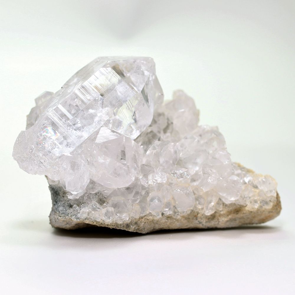 トップクォリティ]インド/マニハール産ヒマラヤ水晶クラスター（242g