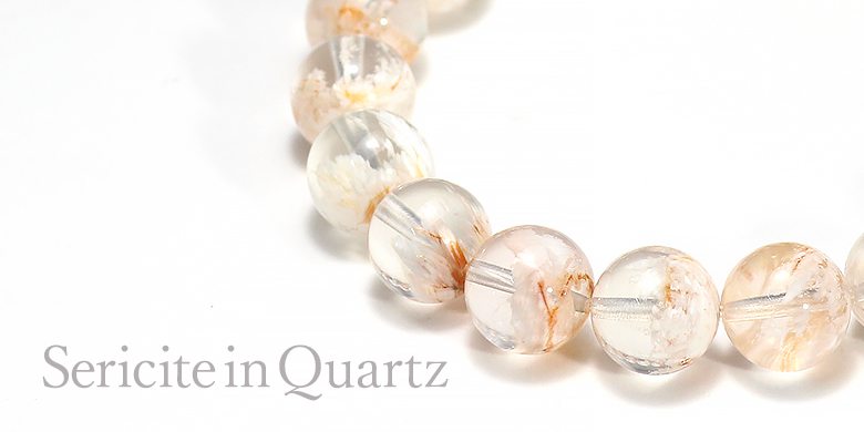 セリサイトインクォーツ - 埼玉県吉川市の天然石専門店・水晶