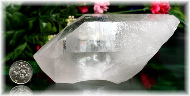 ブラジル産]天然水晶ナチュラルポイント（原石） - 埼玉県吉川市の