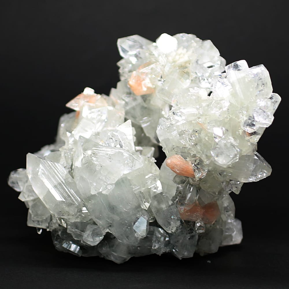 トップクォリティ]インド産アポフィライトクラスター/結晶原石