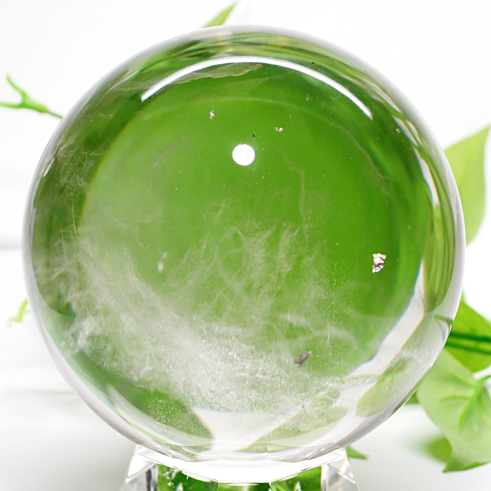 特選品]ガネッシュヒマール産ヒマラヤ水晶丸玉/超大玉スフィア（約