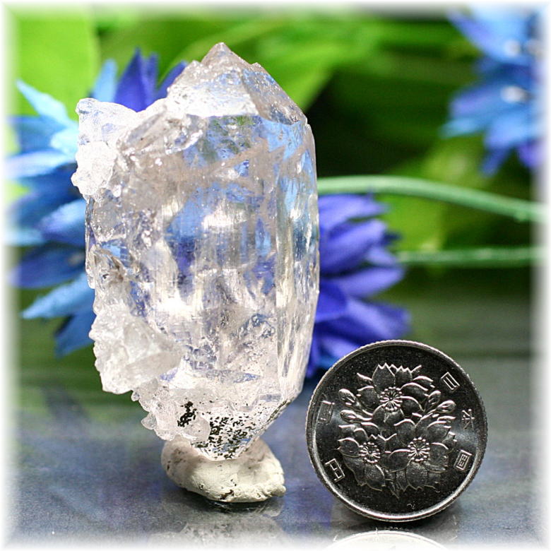 ガネッシュヒマール産]ヒマラヤ水晶原石ダブルポイント（両剣水晶
