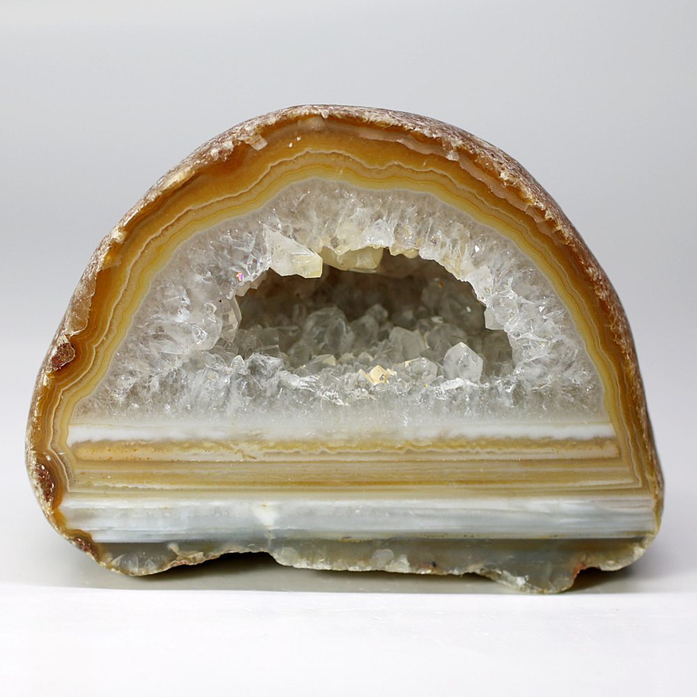 ブラジル産]ジオードメノウ（アゲートジオード） - 埼玉県吉川市の