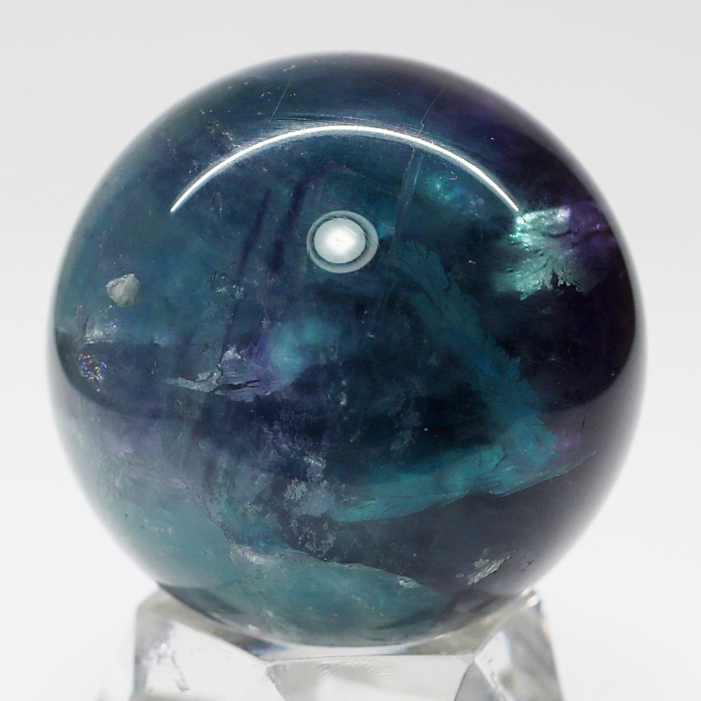 レインボーフローライト丸玉/スフィア（34.5mm） - 埼玉県吉川市の