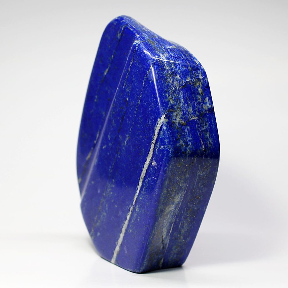 アフガニスタン産]ラピスラズリ磨き原石/フリーフォーム（置物