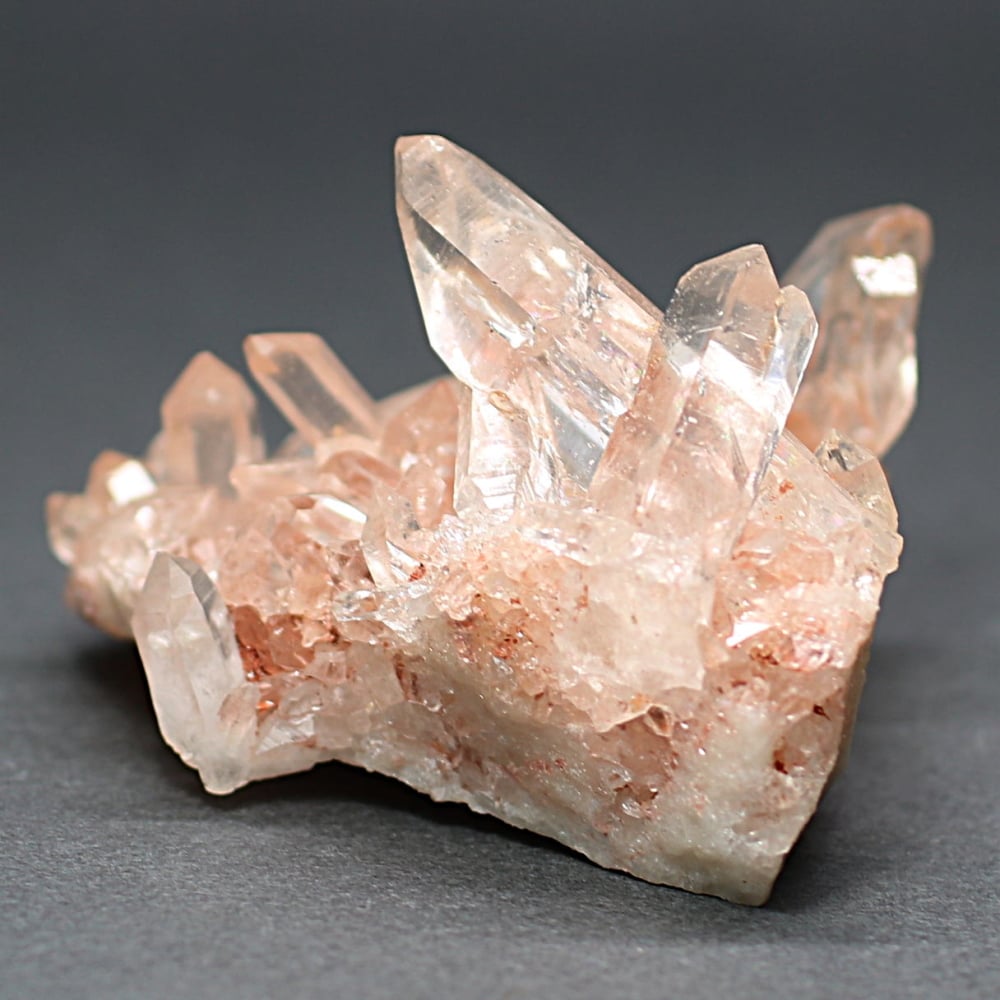 高品質]インド/マニカラン産ヒマラヤ水晶クラスター/原石小さめサイズ