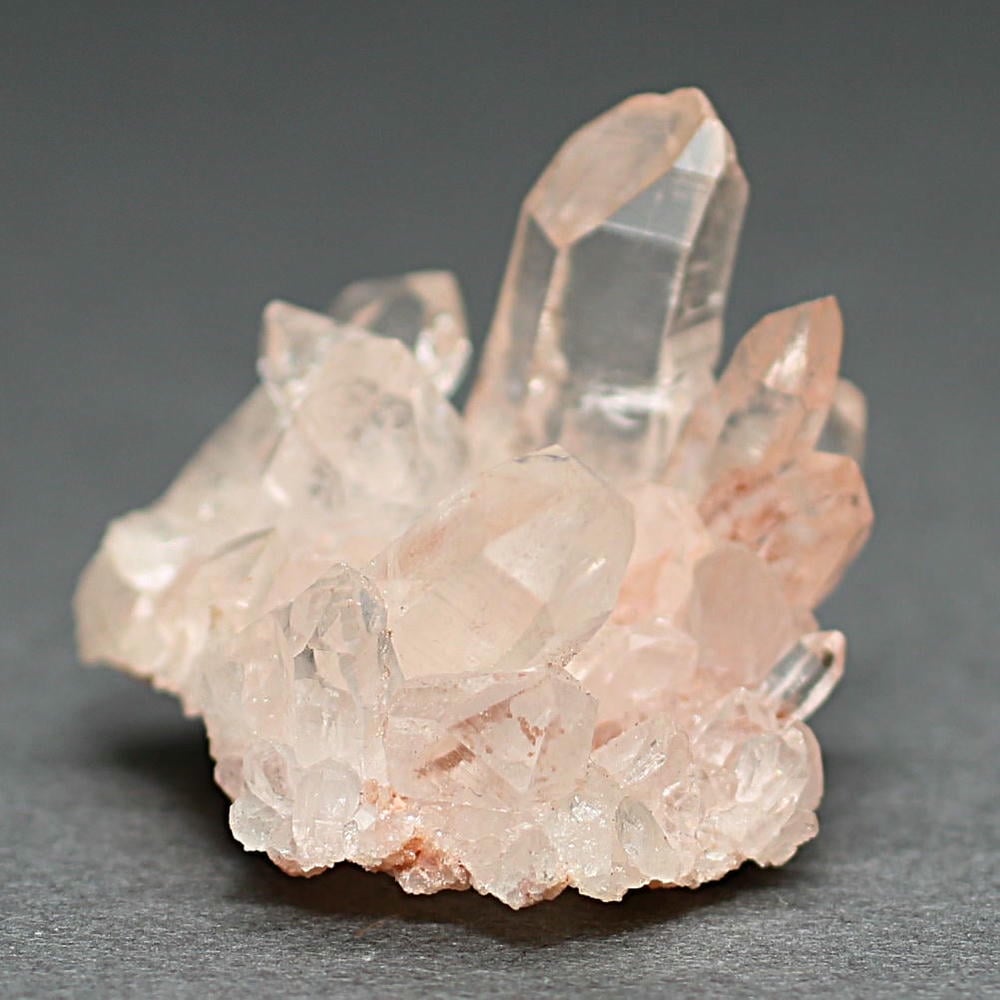 高品質]インド/マニカラン産ヒマラヤ水晶クラスター/原石小さめサイズ