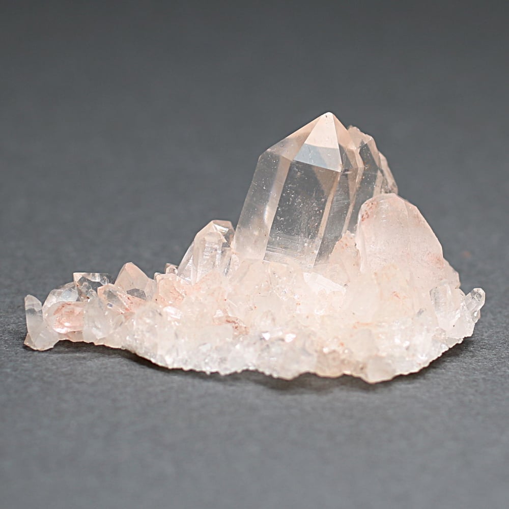 高品質]インド/マニカラン産ヒマラヤ水晶クラスター/原石小さめサイズ