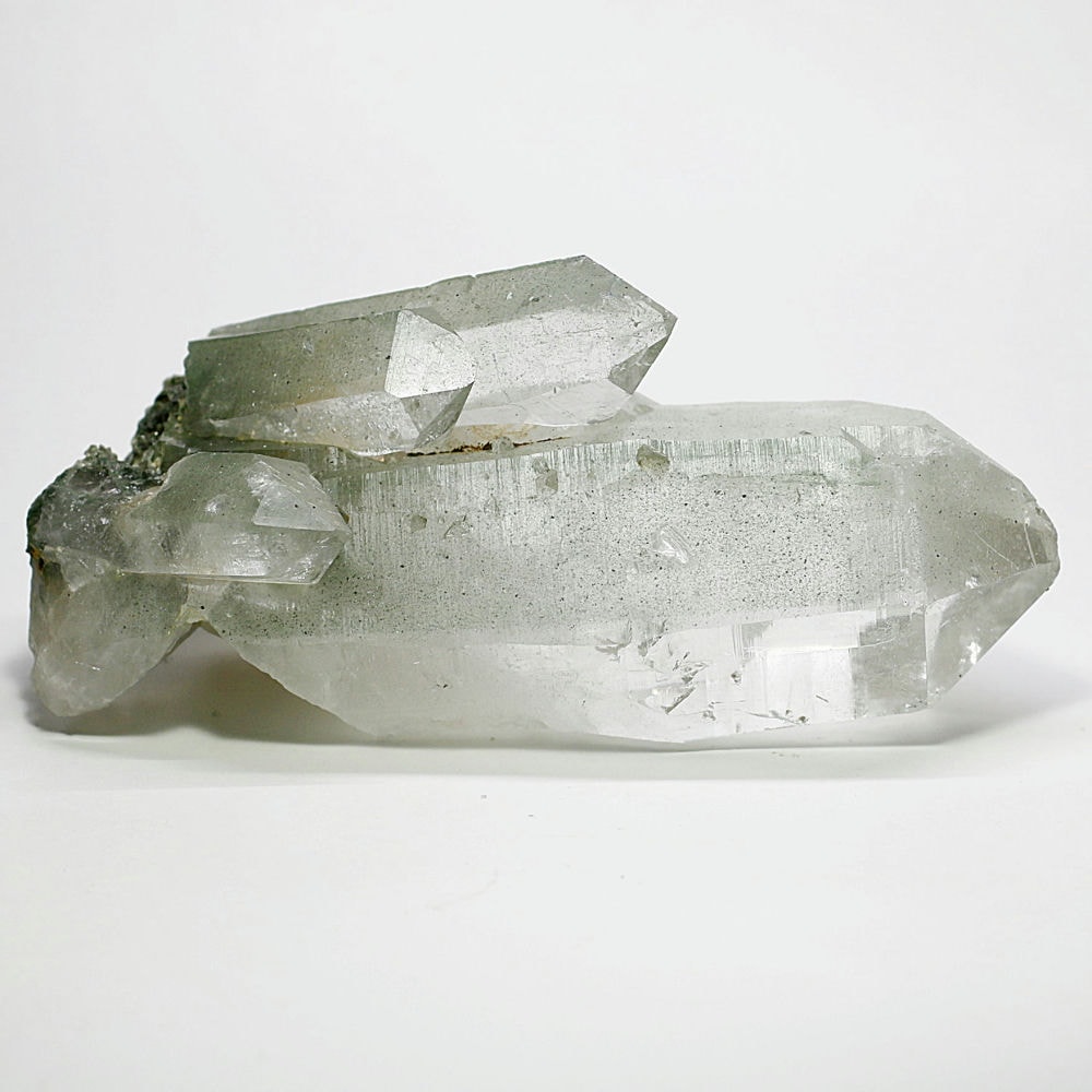 特別価格]インド/マニハール産ヒマラヤ水晶クラスター/グリーン