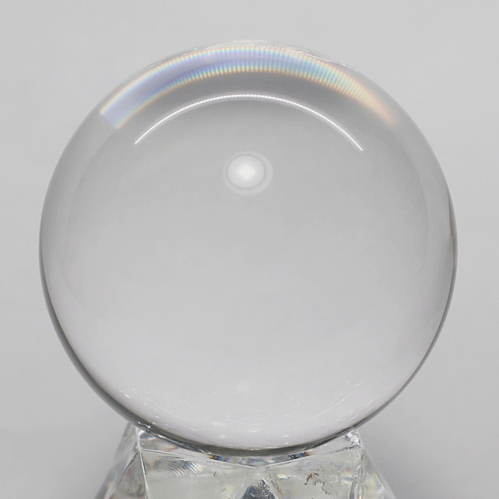 ブラジル産]天然無垢本水晶玉/3cmUP丸玉/天然本物透明スフィア（直径