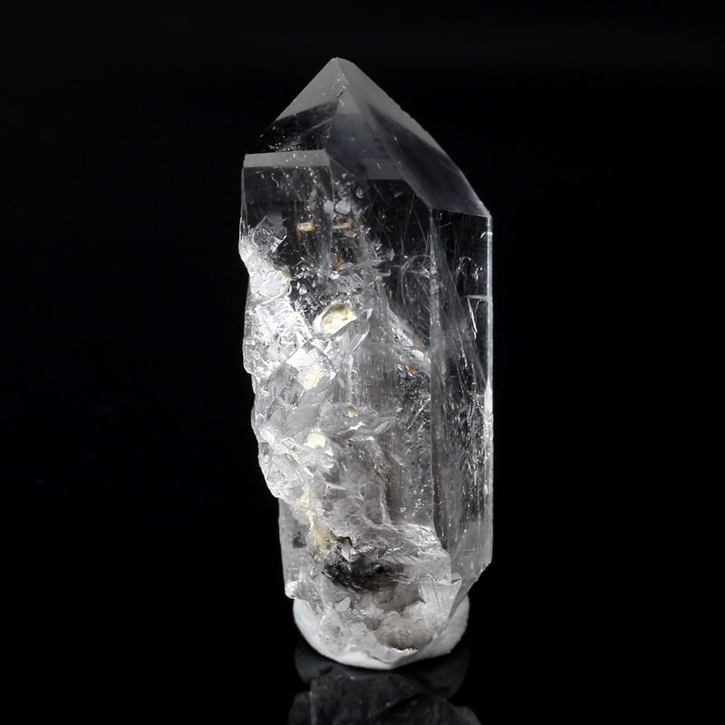 ブラジル産]プラチナルチルクォーツ原石ナチュラルポイント