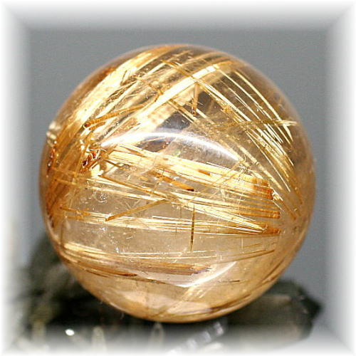 ゴールドルチルクォーツ丸玉/スフィア - 埼玉県吉川市の天然石専門店