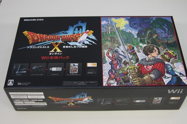 ドラクエX発売】パッケージが魅力的な「Wii本体パック」をチェック