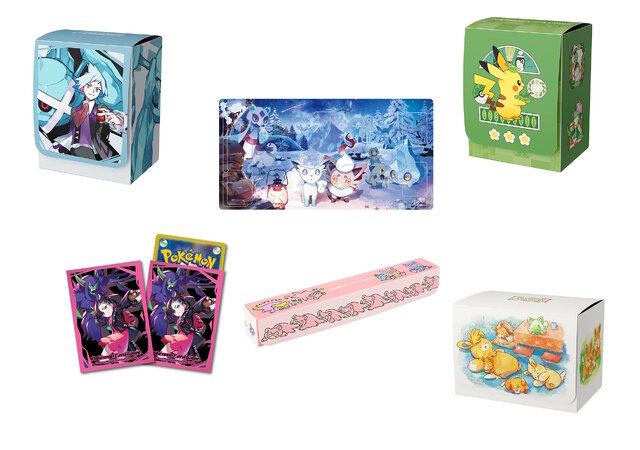 ポケカ』2月21日発売の周辺グッズに「マリィ」と「ダイゴ」が！雪山に