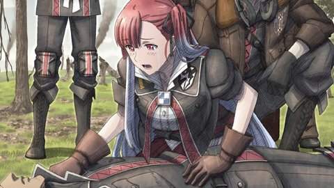 戦場のヴァルキュリア3』のOVA「誰がための銃瘡」メインビジュアル