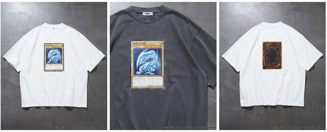 青眼の白龍」など『遊戯王』人気カードがそのままTシャツに！原寸