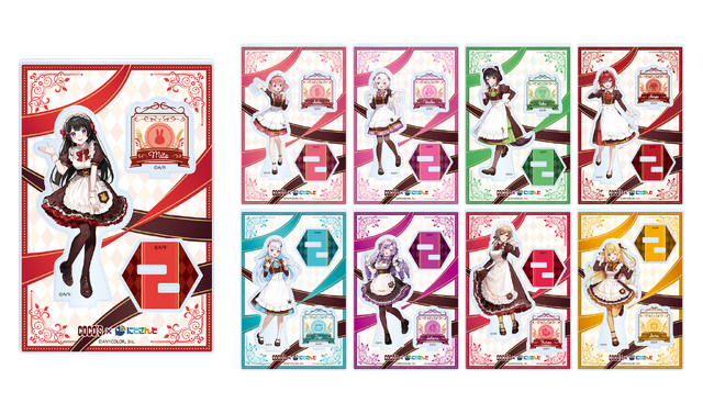 ココス」×「にじさんじ」コラボが開催！戌亥とこ、サロメ嬢ら豪華9名が